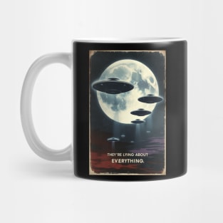New Jersey Drones UFO UAP Alien Mug